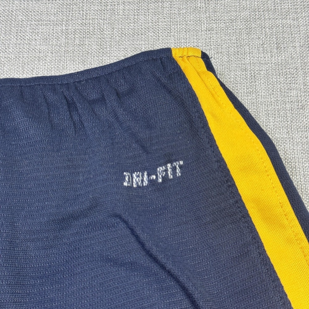 Nike West Virginia Basketball Shorts Mens 2XL Blue Athletic Drawstring Dri-FIT - Picture 11 of 11